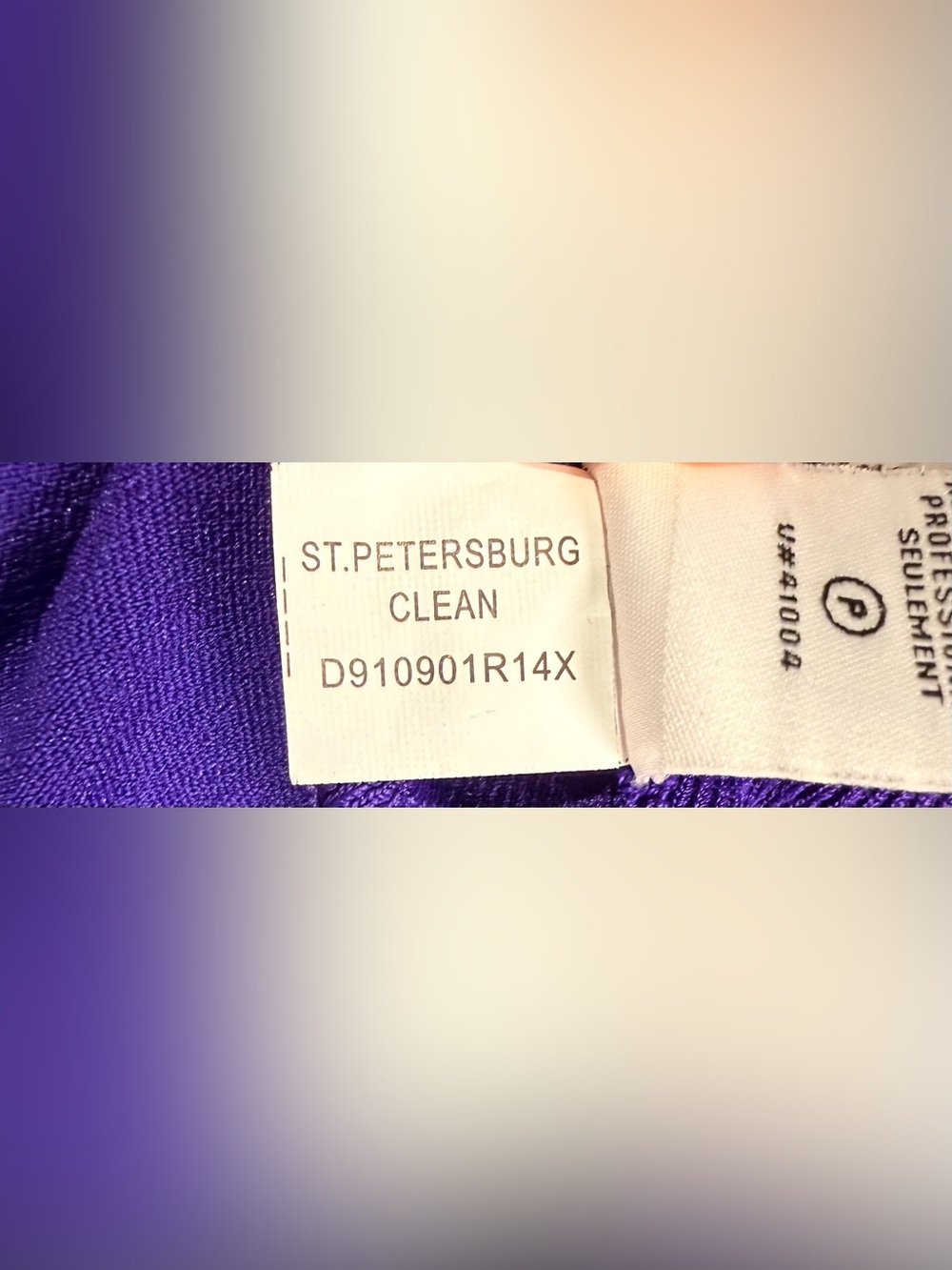 Diane von Furstenberg St. Petersburg Fit & Flare Knit Dress Purple M/L - Picture 10 of 11